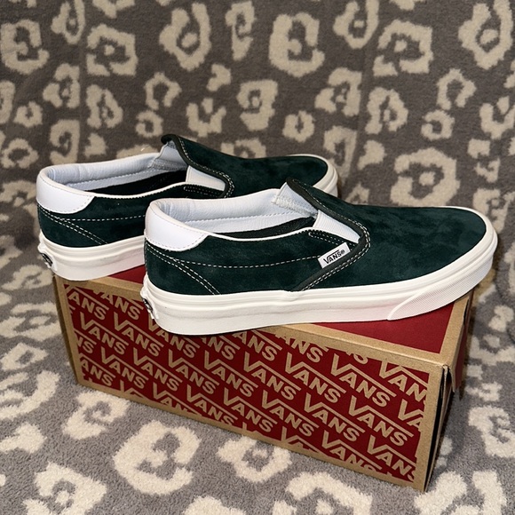 New Vans Slip-On 59  in Jungle Green & Snow White 😍 - Picture 7 of 17